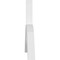 Ekena Millwork Archdale Architectural Grade PVC Gable Bracket, 84"W x 17 1/2"H x 2"D x 4"F, 5/12 Pitch GBP084X18X0204ARC00 - alternate 5